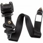 2X 3 Point Retractable Auto Car Vehicle Safety Diagonal Seat Belt Lap Straps Kit