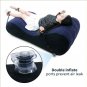 Inflatable Couples Air Bed Folding Sofa Chair Enhancer Hold Pillow Chair Cushion