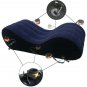 Inflatable Couples Air Bed Folding Sofa Chair Enhancer Hold Pillow Chair Cushion