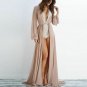 Women Bikini Cover Up Elegant Kimono Cardigan Beach Dress Tunic Kaftan Beachwear