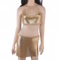 Sexy Sequins Crop Chain Bra Bikini Quadrangle Apron Halter Tank Camisole Jewelry