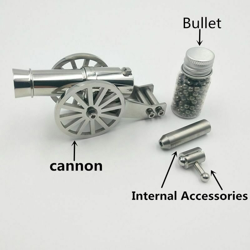 Stainless Steel Metal Naval Model Artillery Kit Mini Warriors Napoleon ...