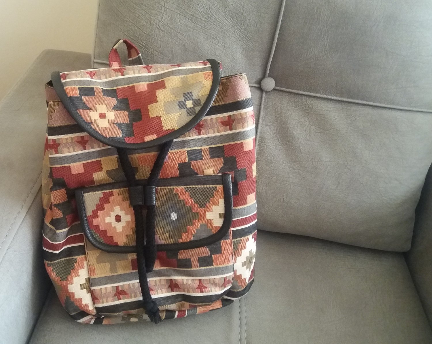 Handmade Armenian Backpack Bag, Backpack Bag, Ethnic Bag