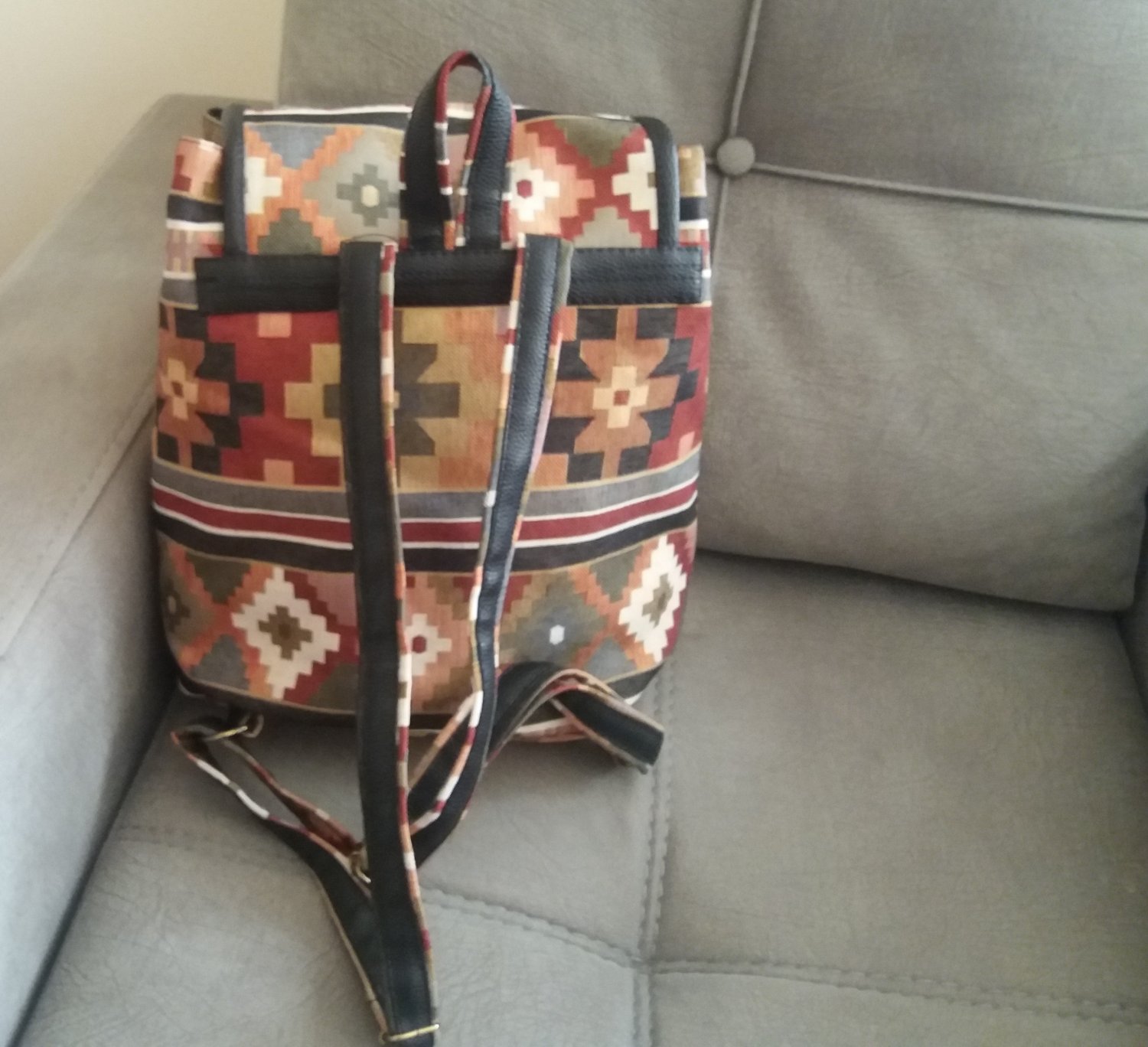 Sac à Dos Artisanal Arménien Taraz – Multicolore – Fabriqué En Arménie – Femme