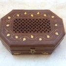 Handcrafted Octagon Wooden Box