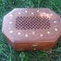 Handcrafted Octagon Wooden Box