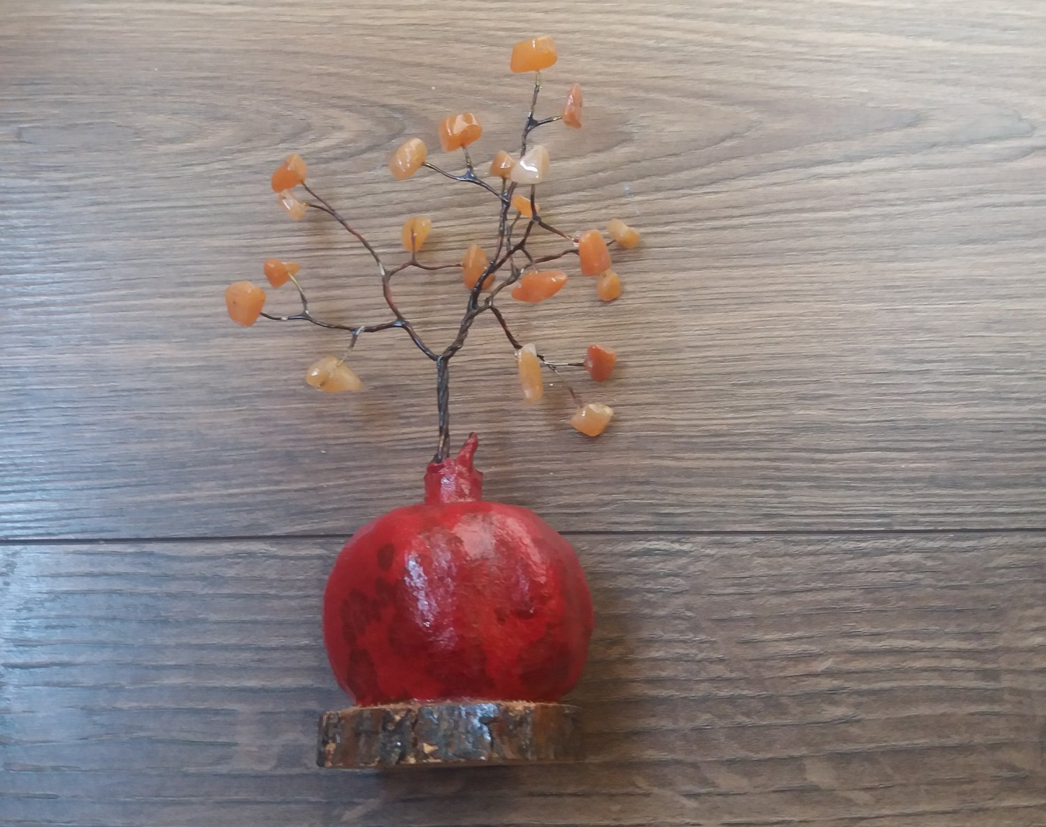 Sardonyx Fertility and good fortune pomegranate tree