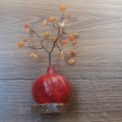 Sardonyx Fertility and good fortune pomegranate tree