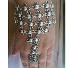 Armenian Ring Bracelet, Bracelet Hand Chain, Hand Harness, Slave Bracelet, Ethnic Ring Bracelet