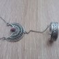 Armenian Silver Sterling Ring Bracelet Crown, Bracelet Hand Chain, Hand Harness, Slave Bracelet