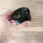Obsidian round box made in Armenia with Etchmiadzin Cathedral & Mount Ararat