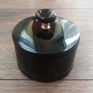 Round Obsidian Box, Armenian Handmade