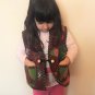 Handmade Embroidery Armenian Child Vest, Carpet Vest, Traditional Costume, Folk Taraz Clothes