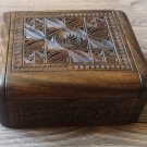 Handmade Armenian Wooden Box with Eternity Sign