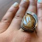 Handmade Armenian Agate Ring in Sterling Silver, Agate Stone Ring, Sterling Silver Ring