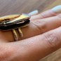Handmade Armenian Agate Ring in Sterling Silver, Agate Stone Ring, Sterling Silver Ring