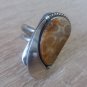 Handmade Armenian Agate Ring in Sterling Silver, Agate Stone Ring, Sterling Silver Ring