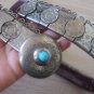 Vintage Armenian Soviet Belt 1960s, Armor Link Belt, Antique Ethnic Belt