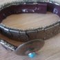 Vintage Armenian Soviet Belt 1960s, Armor Link Belt, Antique Ethnic Belt