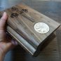 Decorative Wooden Bible with Eternity Sign, Secret Bible, Home Decor