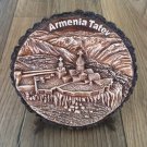 Decorative Wooden Wall Plate, Tatev Monastery Wall Plate, Armenian Scenery Hanging Plate
