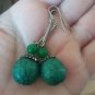 Calcite Natural Stone and Sterling Silver drop dangle earrings