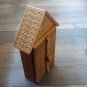 Armenian Home Wooden Key Box with Eternity Symbols, Eternity Key Box
