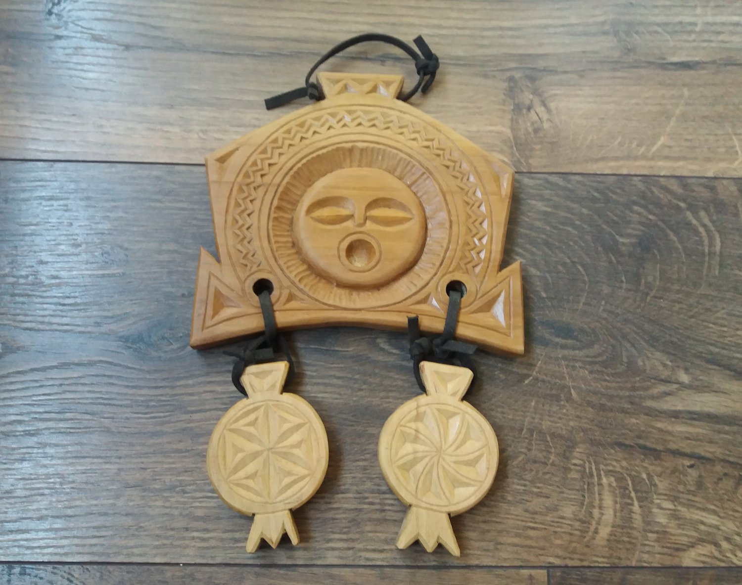 Armenian Pagan Sun Sign Display with Eternity Sign, Good Luck Sign, Armenian God of Sun