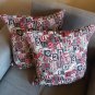Handmade Armenian Pillow Cases, Cushion Cover, Armenian Alphabet, Armenian Design