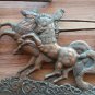 Vintage Copper Stamping Plate for the Wall, Metsamor Armenian Copper plate, King Argishti I