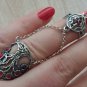 Armenian Double Ring Sterling Silver of Fertility and Pomegranate, Armenian Jewelry