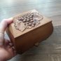 Handmade Armenian Wooden Box with Drawer and Decorated with Grapes