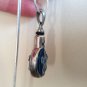 Armenian Enamel Sterling Silver Perfume Flask Bottle Necklace