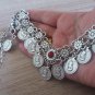 Tigran the Great Forehead Flowery Silver Plated Drop, Armenian Headpieces Drop
