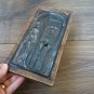 Vintage Embossed Copper Wall Decoration of the Portrait of Komitas, Chekanka