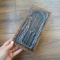 Vintage Embossed Copper Wall Decoration of the Portrait of Komitas, Chekanka