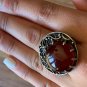 Handmade Armenian Sardonyx Ring in Sterling Silver, Sardonyx Stone Ring, Sterling Silver Ring