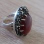 Handmade Armenian Sardonyx Ring in Sterling Silver, Sardonyx Stone Ring, Sterling Silver Ring