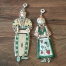 Armenian Decorative Traditional Clay Dolls, Wall Decorative Dolls, Hanging Armenian Clay Dolls