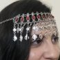 Pomegranate Forehead Crowns Silver Plated Drop, Armenian Headpieces Drop