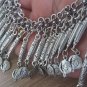 Pomegranate Forehead Silver Plated Drop, Armenian Headpieces Drop, Long Forehead Drop