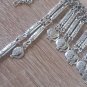 Pomegranate Forehead Silver Plated Drop, Armenian Headpieces Drop, Long Forehead Drop