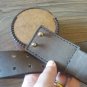 Armenian Leather Belt, Belt for Men, Belt and Buckle, Handmade Mount Ararat Belt