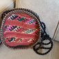 Handmade Round Cross body Rug Bag, Armenian Handbag, Ethnic Bag, Circle Bag, Carpet Bag