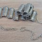 Armenian Half Cylinder Link Belt, Ethnic Belt, Belly Dancer Belt