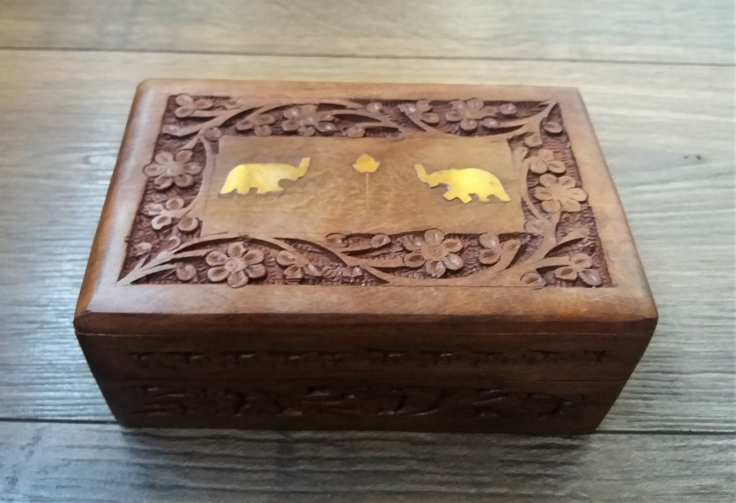 Handmade Wooden Box, Jewelry Box, Decorative Wooden Box