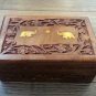 Handmade Wooden Box, Jewelry Box, Decorative Wooden Box