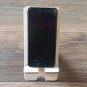 Grape and Leaves Phone Stand, Wooden Mobile Phone Stand, Hands Free Phone Stand