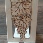 Grape and Leaves Phone Stand, Wooden Mobile Phone Stand, Hands Free Phone Stand