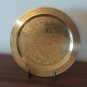 Yerevan Siramarg Decorative Plate, Peacock Décor Plate, Armenian Wall Hanging Plate